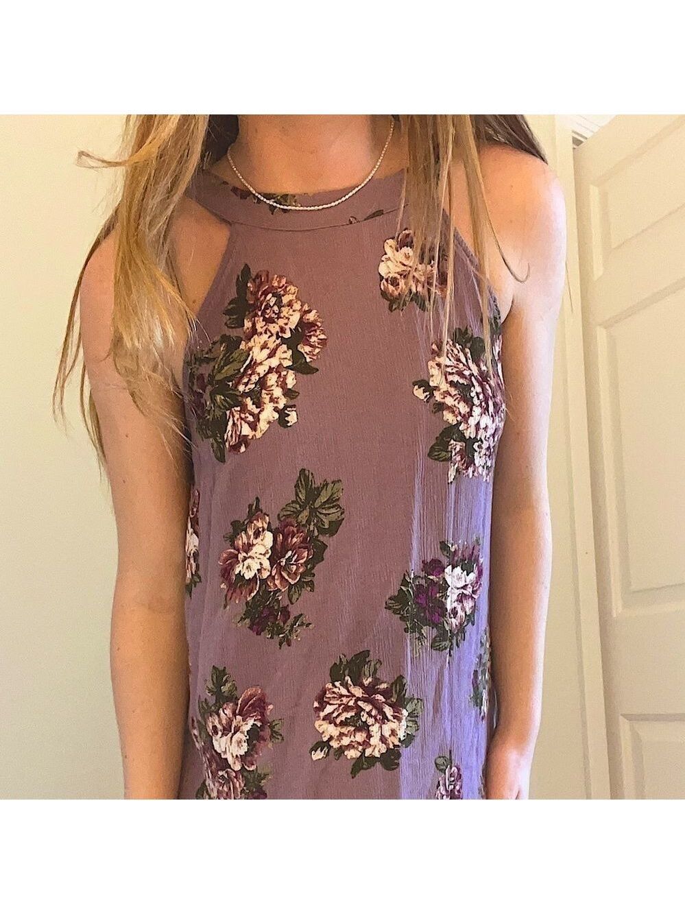 Staccato Floral Tank Top
